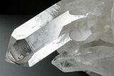 Clear Quartz Crystal Cluster - Brazil #349566-1
